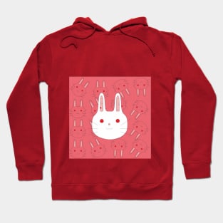 cute bunny head Hoodie